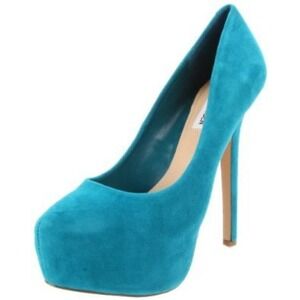 Steve Madden Teal Babylon Platform Stiletto Heels,‎ Size 6
